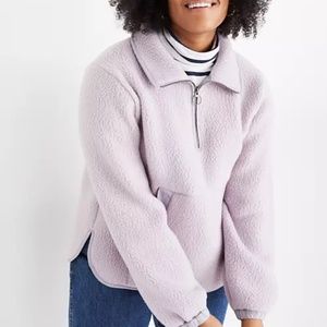 Madewell Polartec® Fleece Popover Jacket